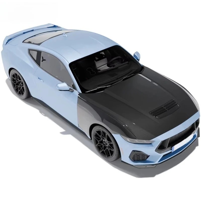 ICOOH Racing S650 Style High Quality Carbon Fiber Engine Hood for  Mustang Models New Condition